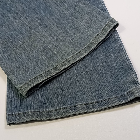 Guess Jeans La Jolla Low Rise Bootcut Light Blue Jeans 27 - Picture 12 of 16